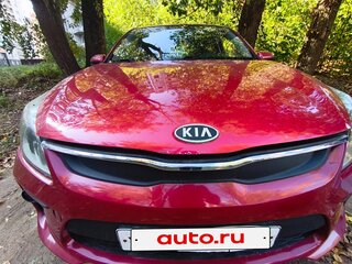 2019 Kia Rio IV, пурпурный, 1200000 рублей, вид 2