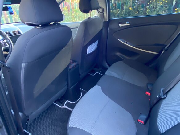 2013 Hyundai Solaris I, чёрный - вид 25