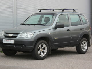 2017 Chevrolet Niva I Рестайлинг, серый, 587000 рублей, вид 5