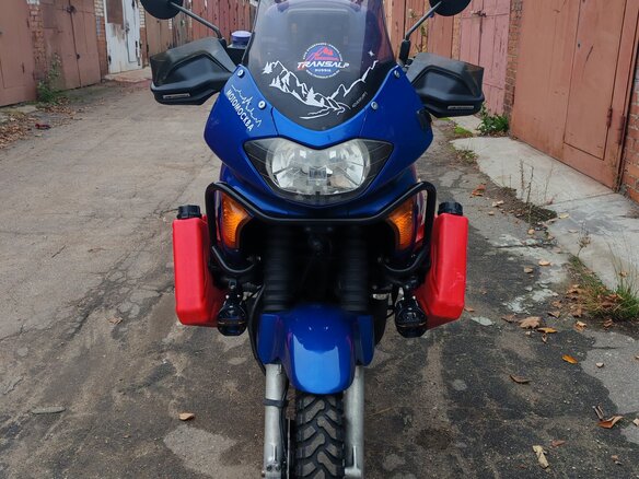 2001 Honda XL650V Transalp, синий, 450000 рублей - вид 22