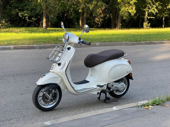 2019 Vespa Primavera, белый, 480000 рублей - вид 1