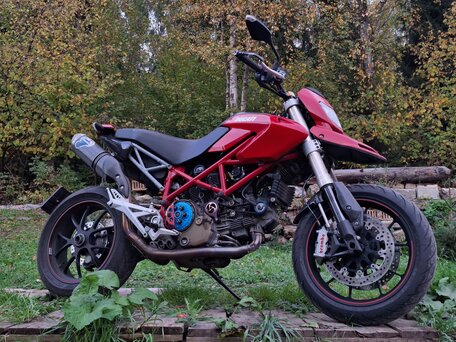2008 Ducati Hypermotard, красный, 495000 рублей, вид 2