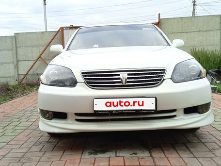 2002 Toyota Mark II IX (X110), белый, 550000 рублей, вид 2