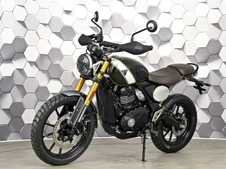 2025 Triumph Scrambler, зелёный, 695000 рублей, вид 2