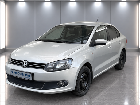 2013 Volkswagen Polo V, серебристый, 890000 рублей, вид 1
