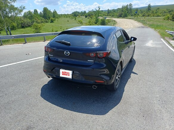 2021 Mazda 3 IV (BP), синий, 1680000 рублей - вид 6