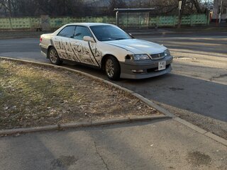 1999 Toyota Mark II VIII (X100), серый, 550000 рублей, вид 1