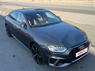 2020 Audi A4 40 TFSI V (B9) Рестайлинг, серый, 3500000 рублей, вид 2