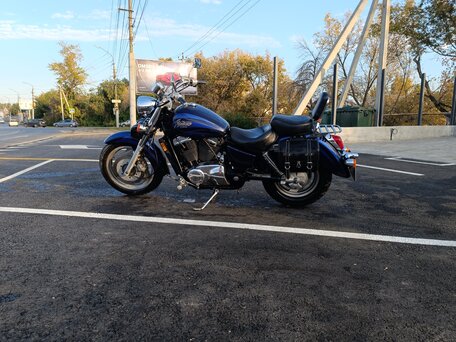 2000 Honda VT 1100, синий, 550000 рублей, вид 5
