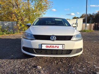 2014 Volkswagen Jetta VI, белый, 1150000 рублей, вид 1
