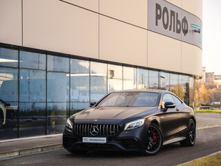 2018 Mercedes-Benz S-Класс AMG 63 AMG III (W222, C217) Рестайлинг, чёрный, 8629000 рублей, вид 1