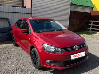 2011 Volkswagen Polo V, красный, 780000 рублей, вид 1