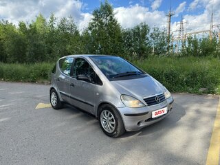 2000 Mercedes-Benz A-Класс 140 I (W168), серебристый, 170000 рублей, вид 2