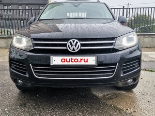 2012 Volkswagen Touareg II, чёрный, 2500000 рублей, вид 1