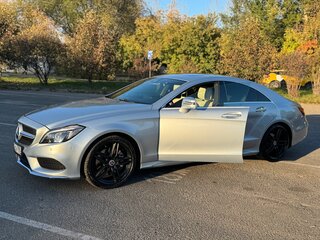 2015 Mercedes-Benz CLS 350 BlueTEC II (C218) Рестайлинг, серый, 3990000 рублей, вид 3
