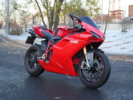 2008 Ducati 1098, красный, 500000 рублей, вид 3