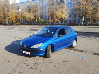 2007 Peugeot 206, синий, 330000 рублей, вид 3