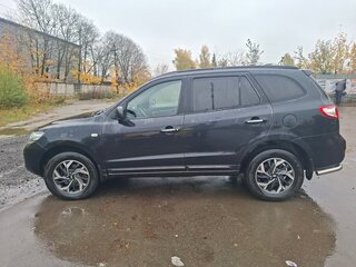 2006 Hyundai Santa Fe II, чёрный, 825000 рублей, вид 5