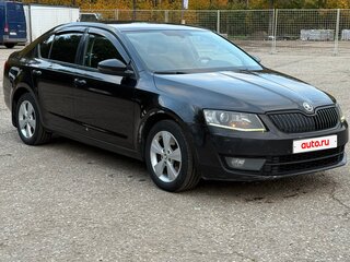 2013 Skoda Octavia III (A7), чёрный, 1150000 рублей, вид 2