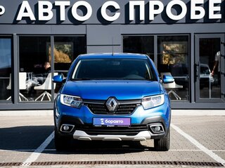 2020 Renault Logan Stepway II Рестайлинг, синий, 1200000 рублей, вид 2