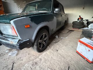 2006 Lada (ВАЗ) 2107, зелёный, 100000 рублей, вид 1