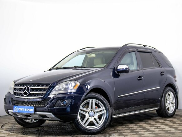 2009 Mercedes-Benz M-Класс 350 II (W164) Рестайлинг, чёрный, 1349000 рублей - вид 2
