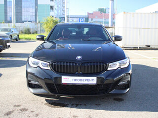 2021 BMW 3 серии 320d xDrive VII (G2x), чёрный, 4150000 рублей, вид 2