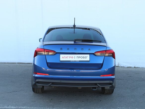 2021 Skoda Rapid II, синий, 1860000 рублей - вид 5