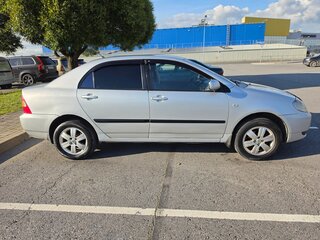 2002 Toyota Corolla IX (E120, E130), серебристый, 300000 рублей, вид 2
