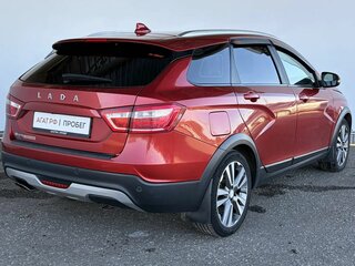 2019 Lada (ВАЗ) Vesta SW Cross I, красный, 849000 рублей, вид 5