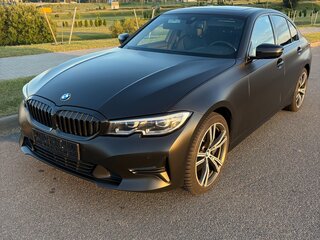 2019 BMW 3 серии 330i xDrive VII (G2x), чёрный, 2400000 рублей, вид 1