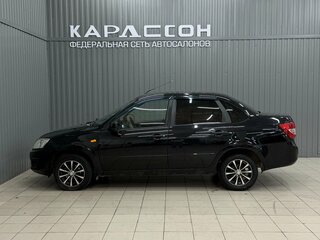 2013 Lada (ВАЗ) Granta I, чёрный, 370000 рублей, вид 5