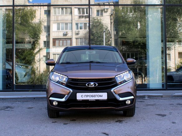 2017 Lada (ВАЗ) XRAY I, коричневый, 730000 рублей - вид 1