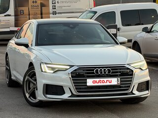 2021 Audi A6 45 TFSI V (C8), белый, 4200000 рублей, вид 1