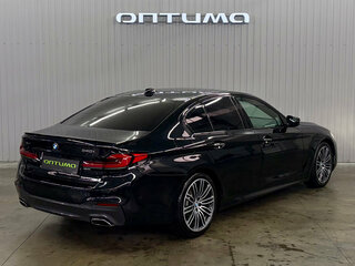 2017 BMW 5 серии 540i xDrive VII (G30/G31/G38), чёрный, 3677000 рублей, вид 5