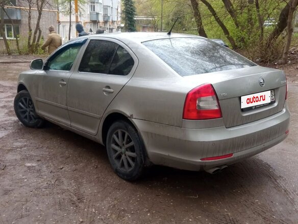 2011 Skoda Octavia II (A5) Рестайлинг, серый - вид 7