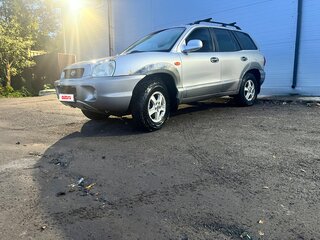 2004 Hyundai Santa Fe I, серебристый, 300000 рублей, вид 2