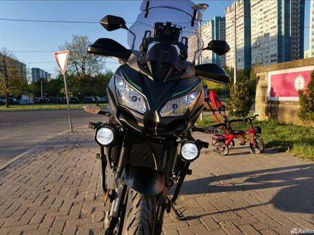 2017 Kawasaki Versys 650, чёрный, 599000 рублей, вид 4