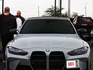 2021 BMW M3 Competition Package VI (G80), серый, 8500000 рублей, вид 3