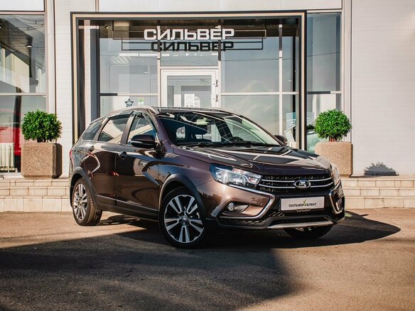 2018 Lada (ВАЗ) Vesta SW Cross I, коричневый, 1080000 рублей - вид 4