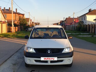 2007 Renault Logan I, белый, 250000 рублей, вид 2