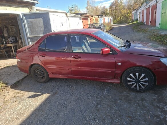 2005 Mitsubishi Lancer IX, красный, 260000 рублей - вид 3