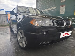 2004 BMW X3 25i I (E83), чёрный, 900000 рублей, вид 4