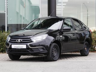 2020 Lada (ВАЗ) Granta I Рестайлинг, чёрный, 640000 рублей, вид 1