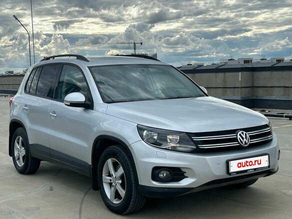 2013 Volkswagen Tiguan I Рестайлинг, серебристый, 1390000 рублей - вид 6