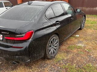 2021 BMW 3 серии 320d xDrive VII (G2x), чёрный, 3750000 рублей, вид 2