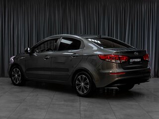 2017 Kia Rio III Рестайлинг, серый, 1189000 рублей, вид 2