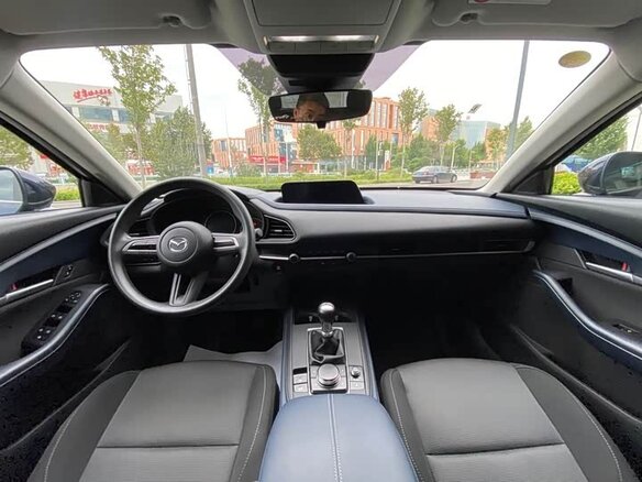 2022 Mazda CX-30 I, синий, 1400000 рублей - вид 7