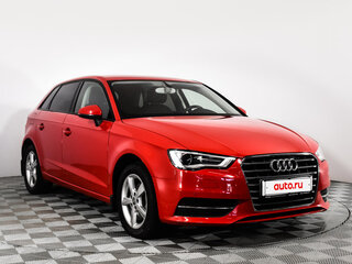 2013 Audi A3 III (8V), красный, 1570000 рублей, вид 3