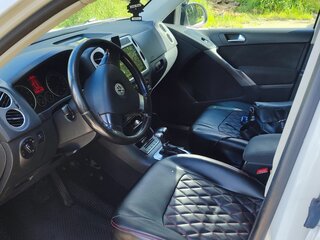 2008 Volkswagen Tiguan I, белый, 700000 рублей, вид 4